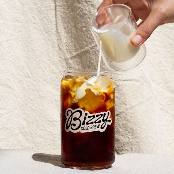 Cold Brew 16oz Glass Cup (more colors available)