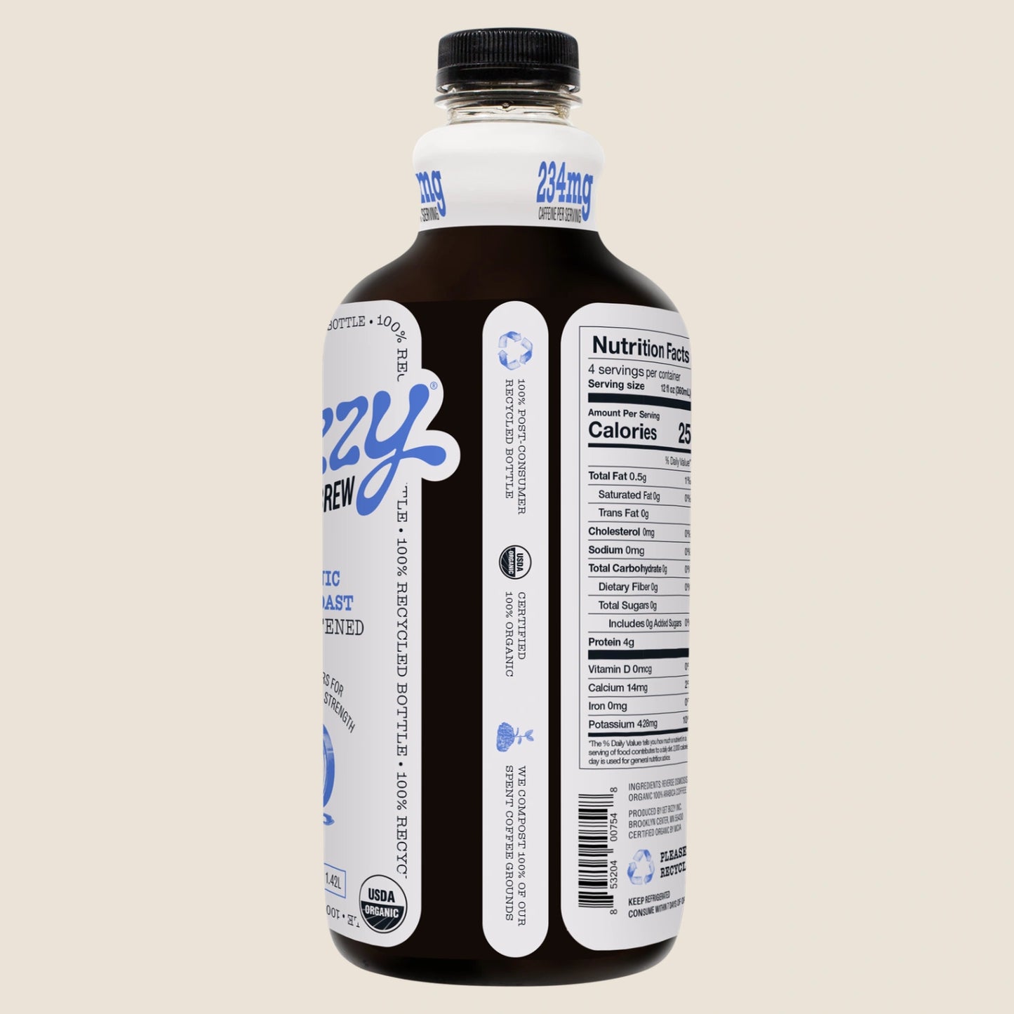 
                  
                    Organic Dark Roast | 48oz | 234mg caffeine/serving
                  
                