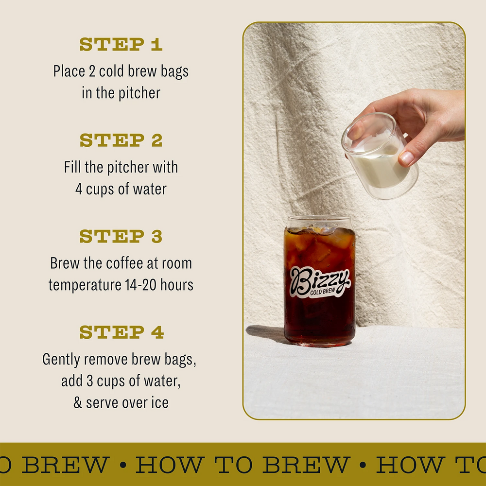 
                  
                    Organic Light & Bright | 4ct Brew Bags | Makes 14 Cups
                  
                