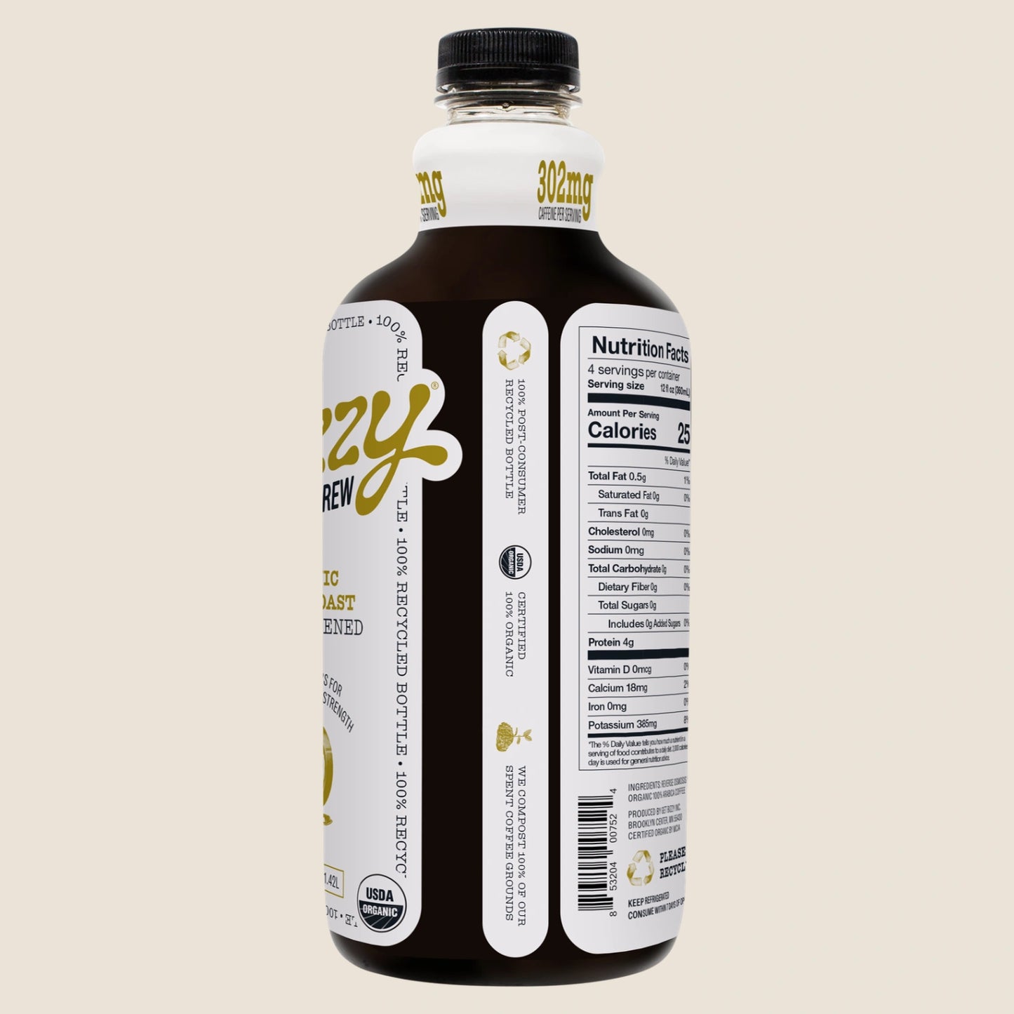 
                  
                    Organic Light Roast | 48 oz. | 302mg caffeine/serving
                  
                