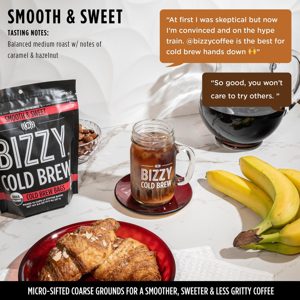 
                  
                    Smooth & Sweet | Brew Bags | Makes 14 Cups | 12 Pack
                  
                