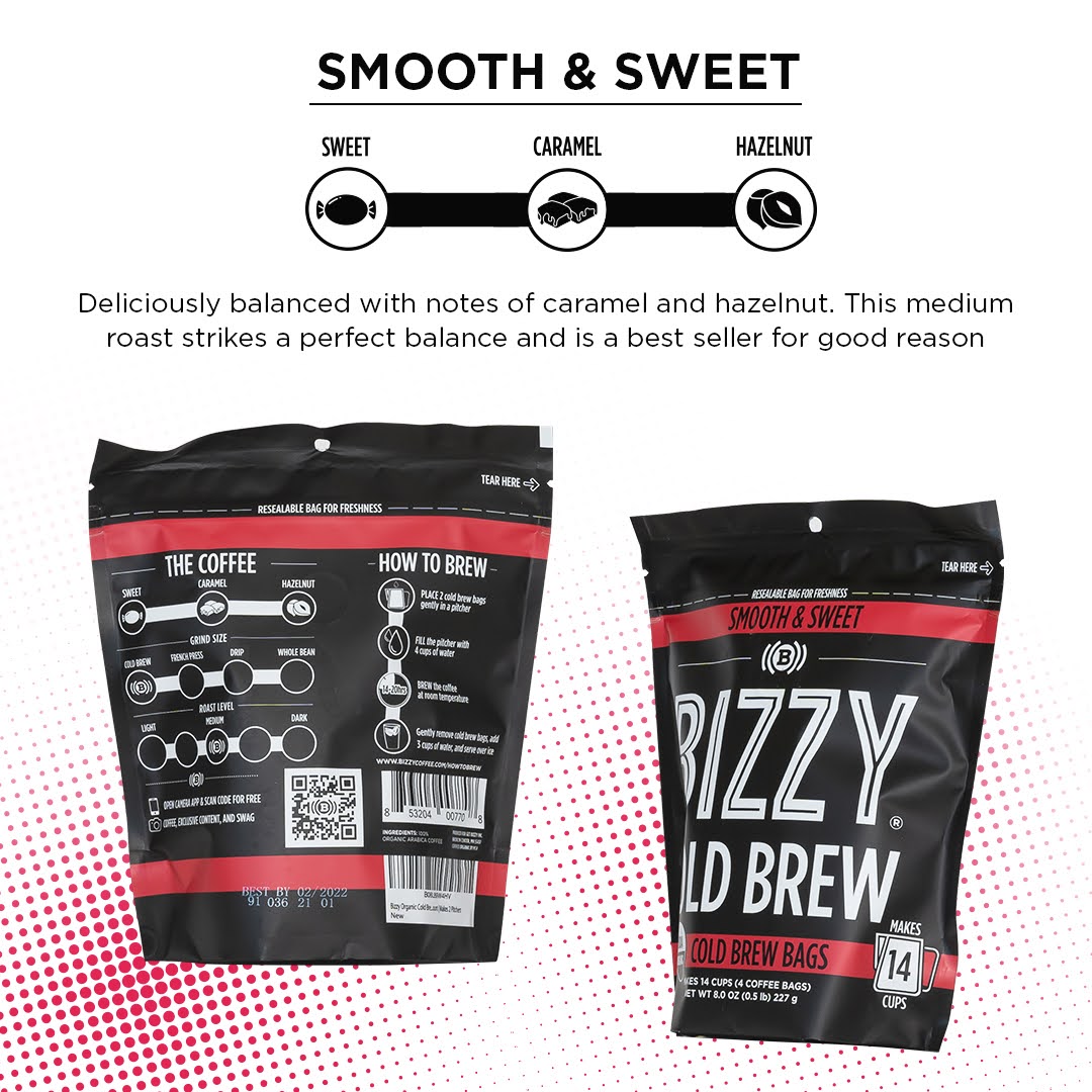 
                  
                    Bizzy-Organic-Cold-Brew-Coffee | Brewer's Choice | Variety 3-Pack | Brew Bags
                  
                